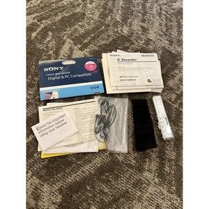 Sony ICD-SX46 32 MB, 47.5 Hr Handheld Digital Transcriber IC Recorder W Software